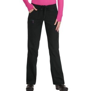 Koi lite medium slim fit black scrub pants